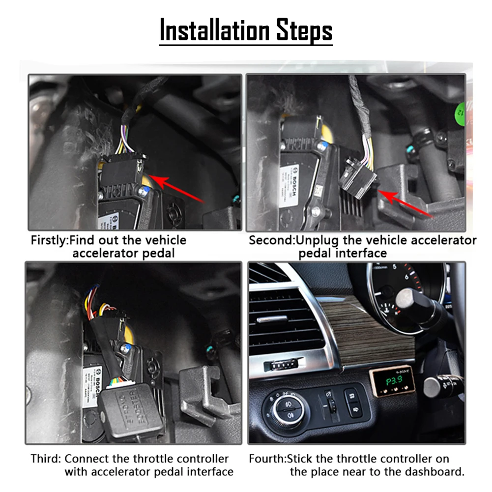 

9Drive Electronic Throttle Controller Pedal Accelerator For HYUNDAI SANTA FE Solaris For ALFA ROMEO KIA FIAT SSANGYONG Vesta etc