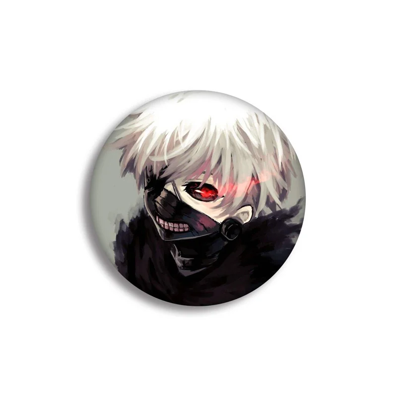 Японский аниме Токийский Гуль брошь Kaneki Ken Touka Kirishima значок косплея рюкзаки Кнопка
