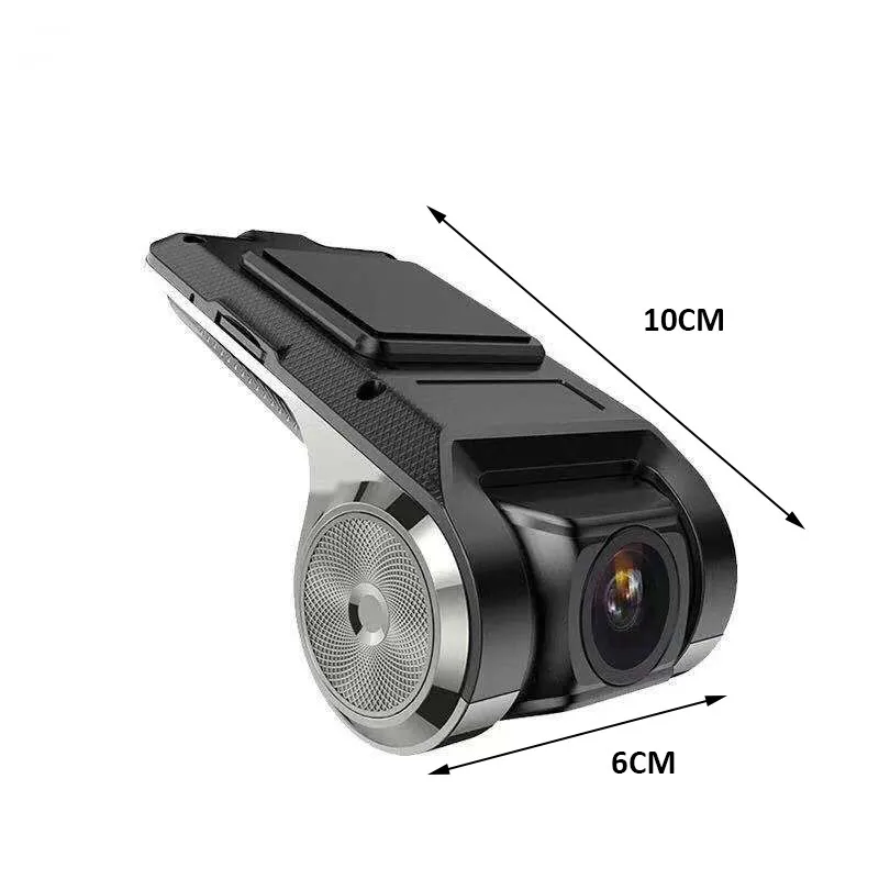 Скрытый видеорегистратор U2 1080P HD навигация автомобильная камера с USB DVR 170 ° ADAS