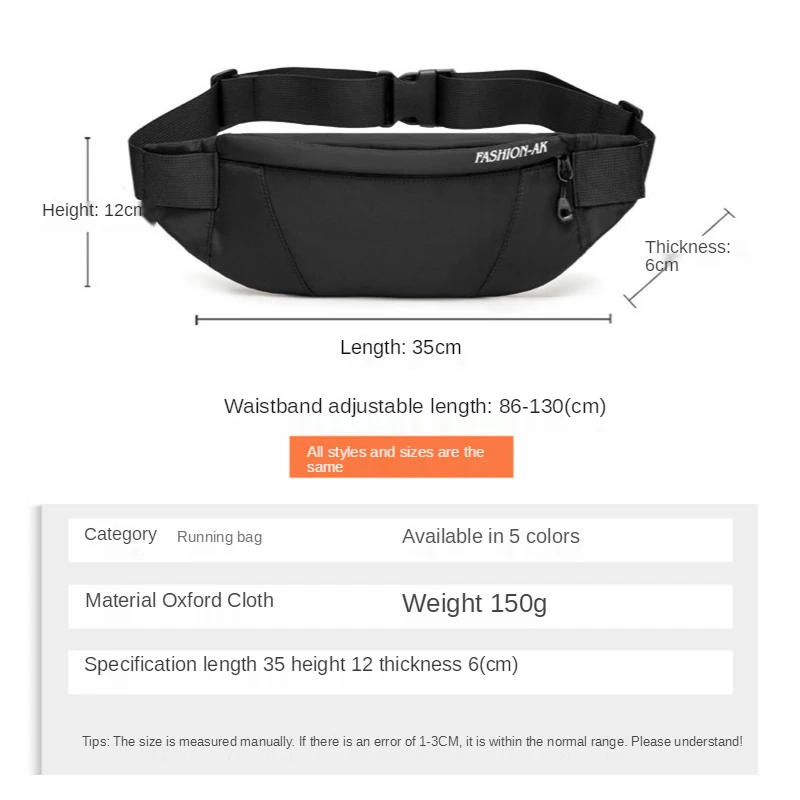 

Designer design men's belt bag leather belt bag sports luxury men's belt bag messenger bag men's casual chest bag wallet