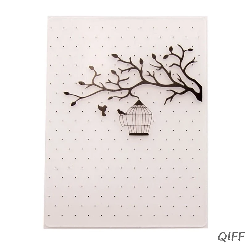 Пластиковая папка для тиснения шаблон DIY скрапбук фотоальбом открытка украшения