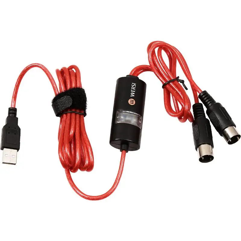 MIDI кабель для пианино барабана USB адаптер Midi порта конвертер электронный барабан