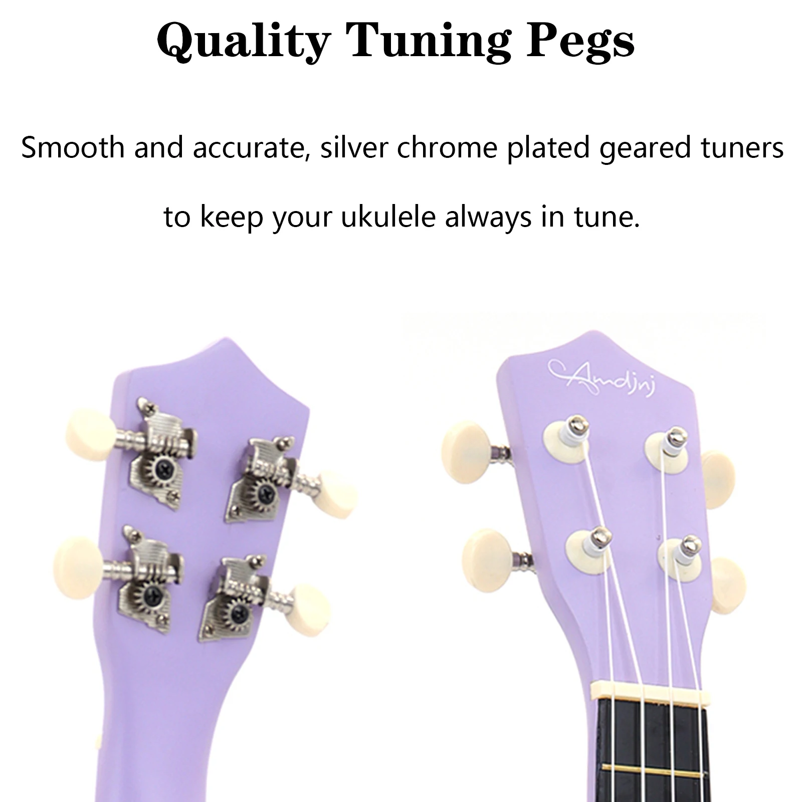 Amdini 21 дюйм сопрано укулеле из липы акустическая мини-гитара 4 струны для