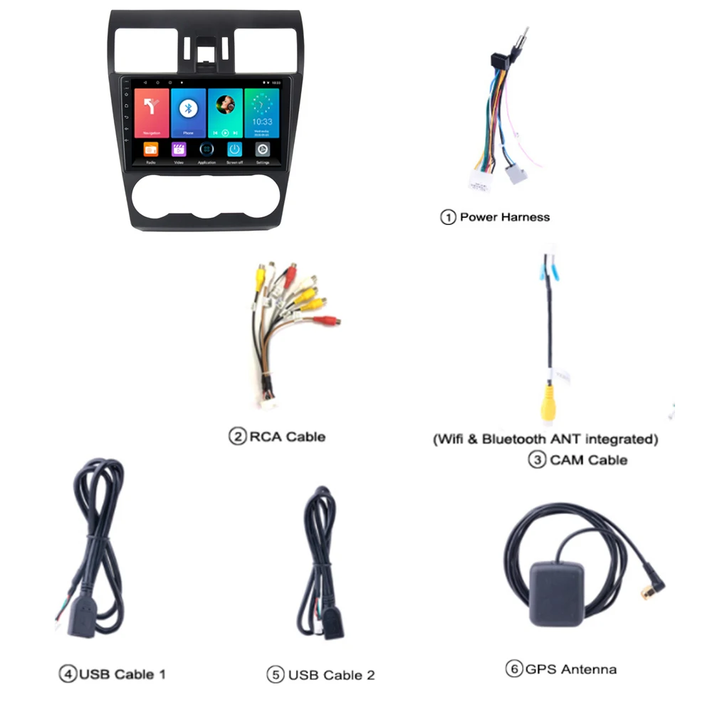 

Eastereggs For Subaru Forester 2012-2015 9 inch 2 Din Android 8.1 Car Multimedia Video Player Wifi GPS Navigation Stereo