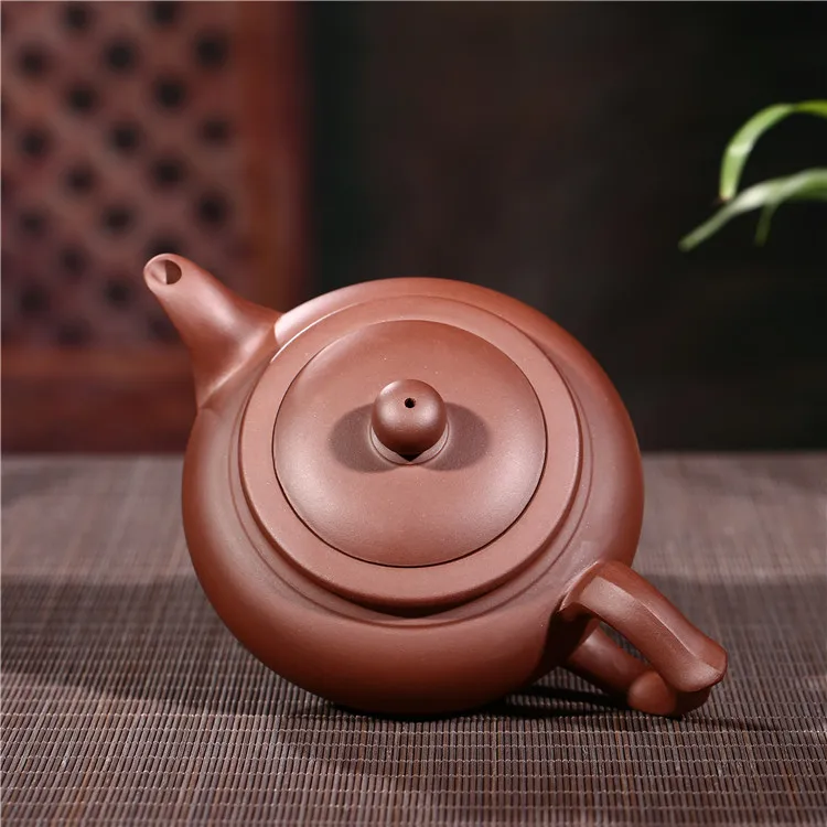 

Чайник для чая из исинской глины, домашний декор, керамический чайник для чая гун фу, китайская чайная посуда, керамический чайник для путеш...