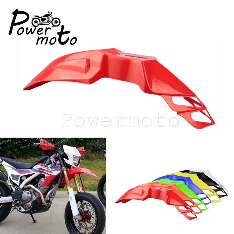 Красный передний брызговик для мотокросса MX Enduro Racing Honda XR CRF CRX 125 250 450 Kawasaki