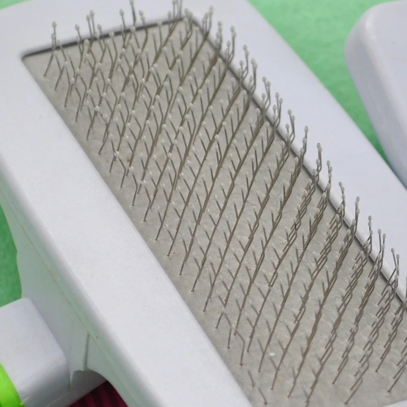 

Pet Products Dog Cat Gilling Brush Needle Non-slip Grooming Tool Candy Color Dog Cat Needle Comb Hair Remover Pet Comb Puppy