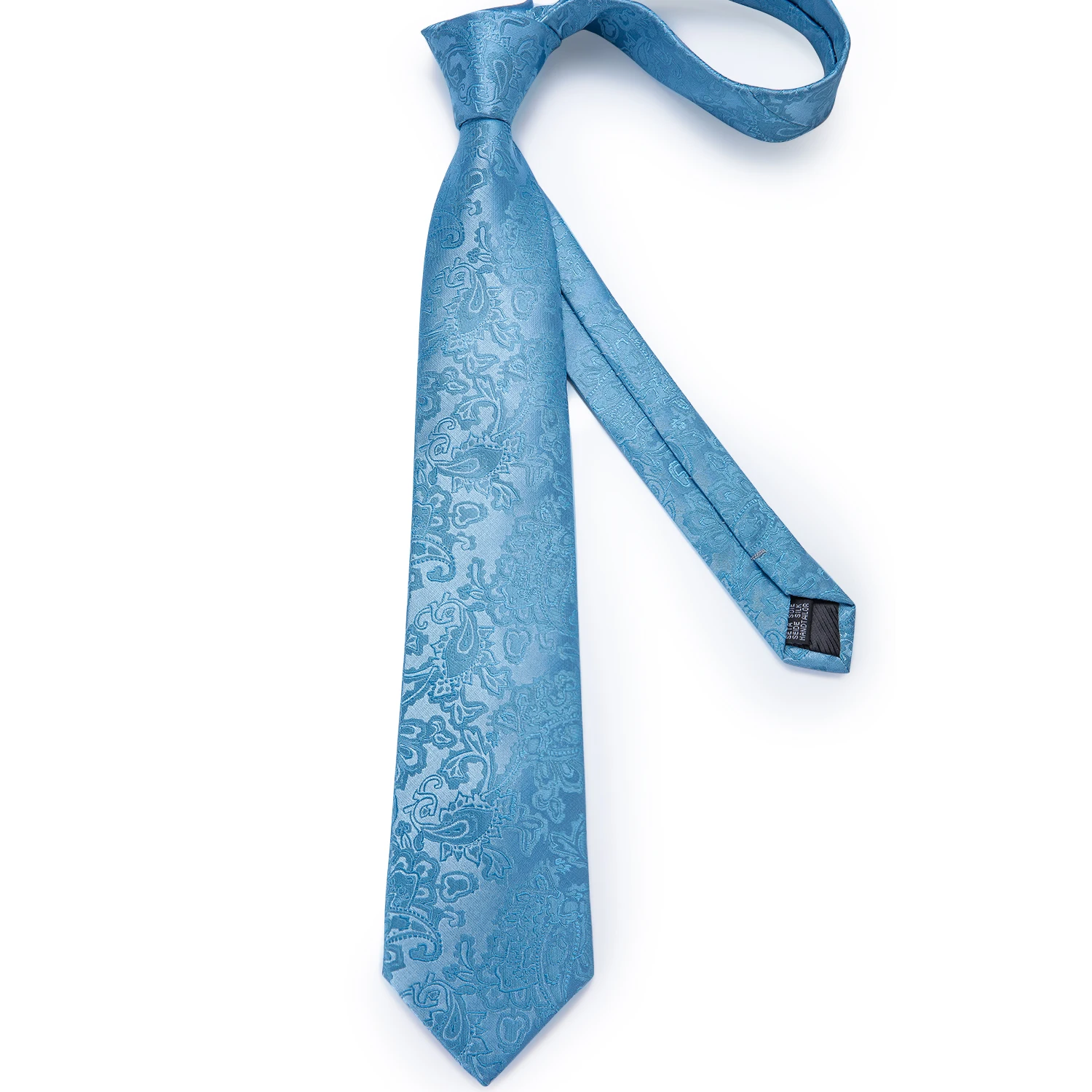 Подарок мужской галстук бирюзовые зеленые с Пейсли клетчатый Шелковый Свадебный