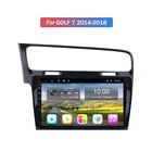 Автомобильный радиоприемник 2G RAM 10,1 дюймов Android 9 IPS 2.5D автомобильный мультимедийный плеер для гольфа 7 2014-2018 Gps Радио Навигация