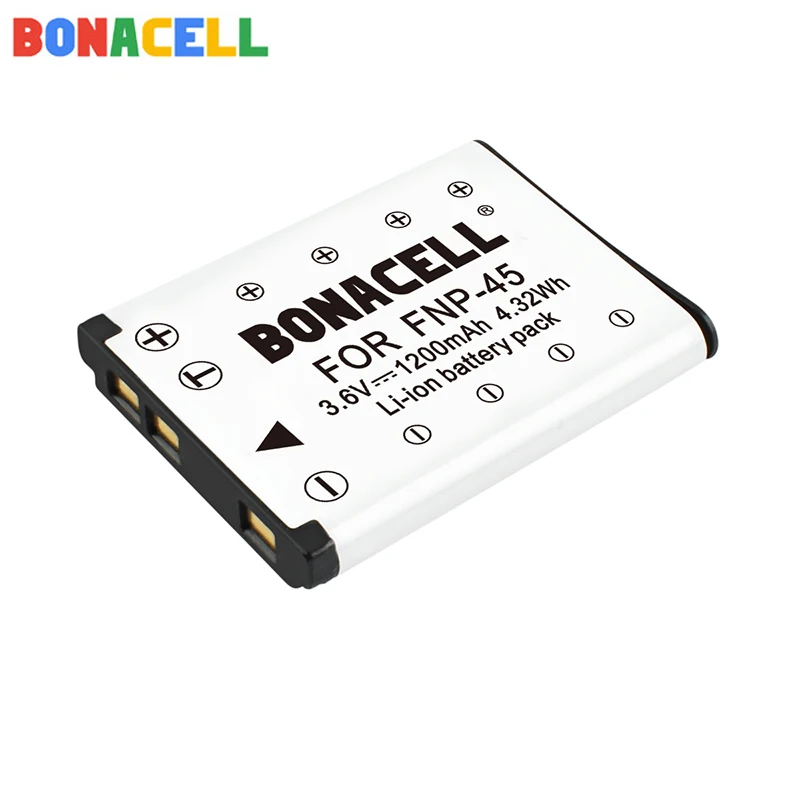 Аккумуляторное зарядное устройство Bonacell на 1200 мАч для фотовспышки