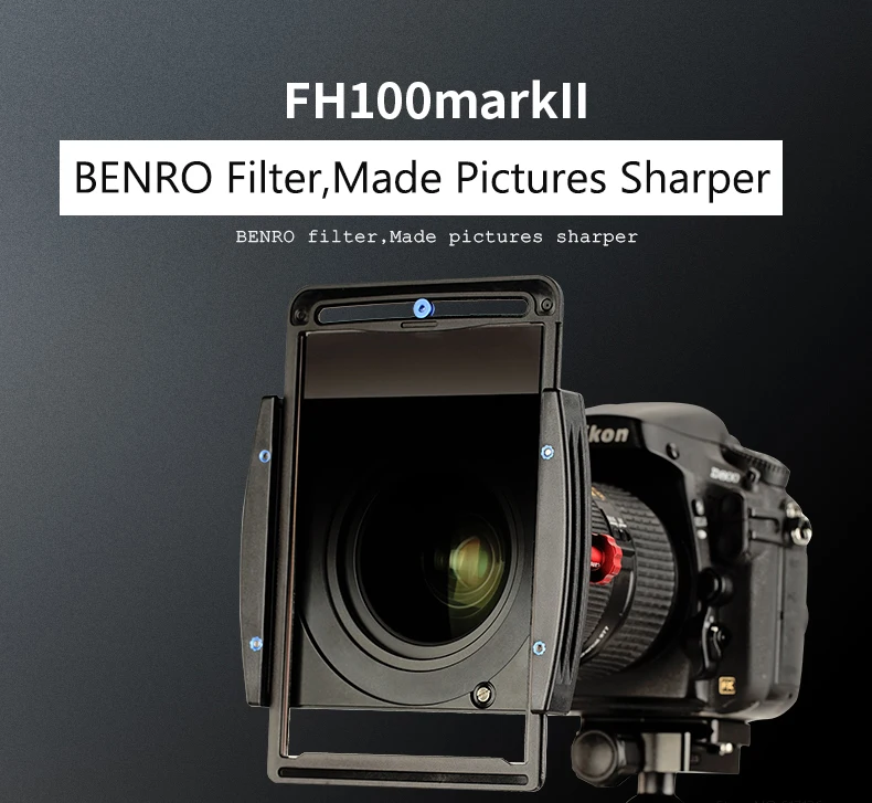Benro FH100M2 FH100M2B FH100M2V1 FH100M2V2 FH100M2V3 FH100M2V4 100 мм квадратный фильтр системы ND/GND/CPL держатель фильтра