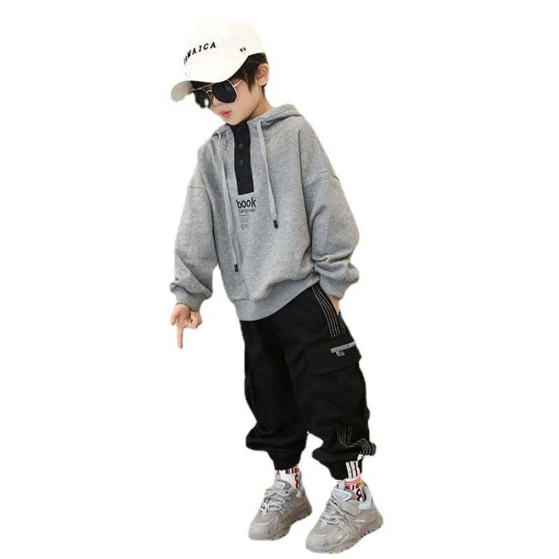 

Cool Spring Autumn Boys Sweatshirts Jacket Coat KidsOutwear Teenager Tops Children Clothes Cotton Formal High Quality