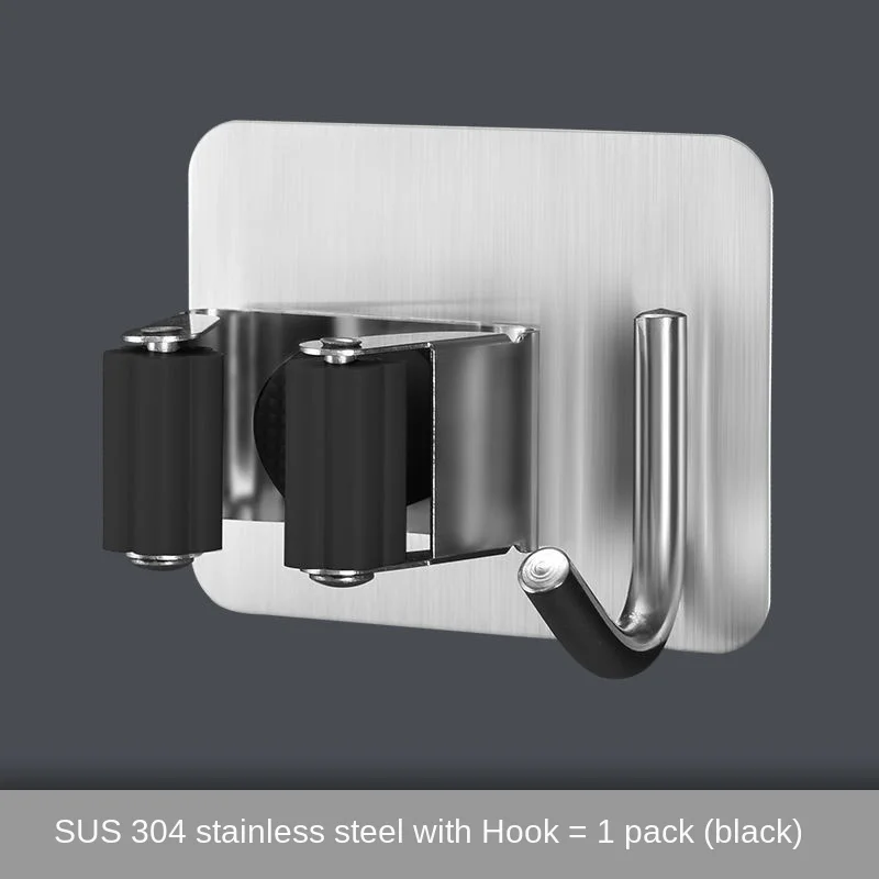 Настенный органайзер для швабры держатель щетки вешалка метлы домашний стеллаж