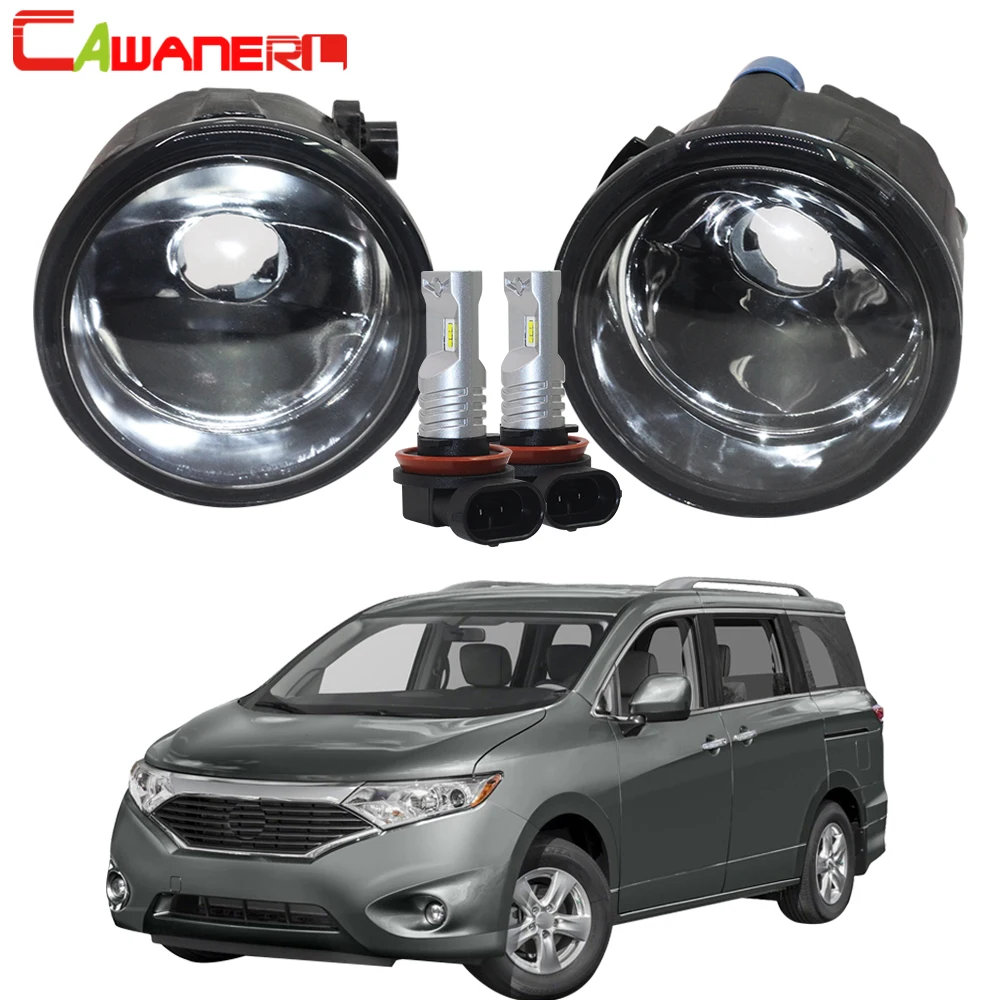 Cawanerl для Nissan Quest 2011 2012 2013 2014 Противотуманные фары Дневные Фары Светильник сборки