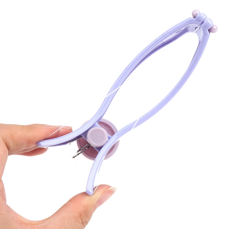 

Women Hair Removal Epilator Mini Facial Hair Remover Spring Threading Face Defeatherer for Cheeks Eyebrow DIY Makeup Beauty Tool