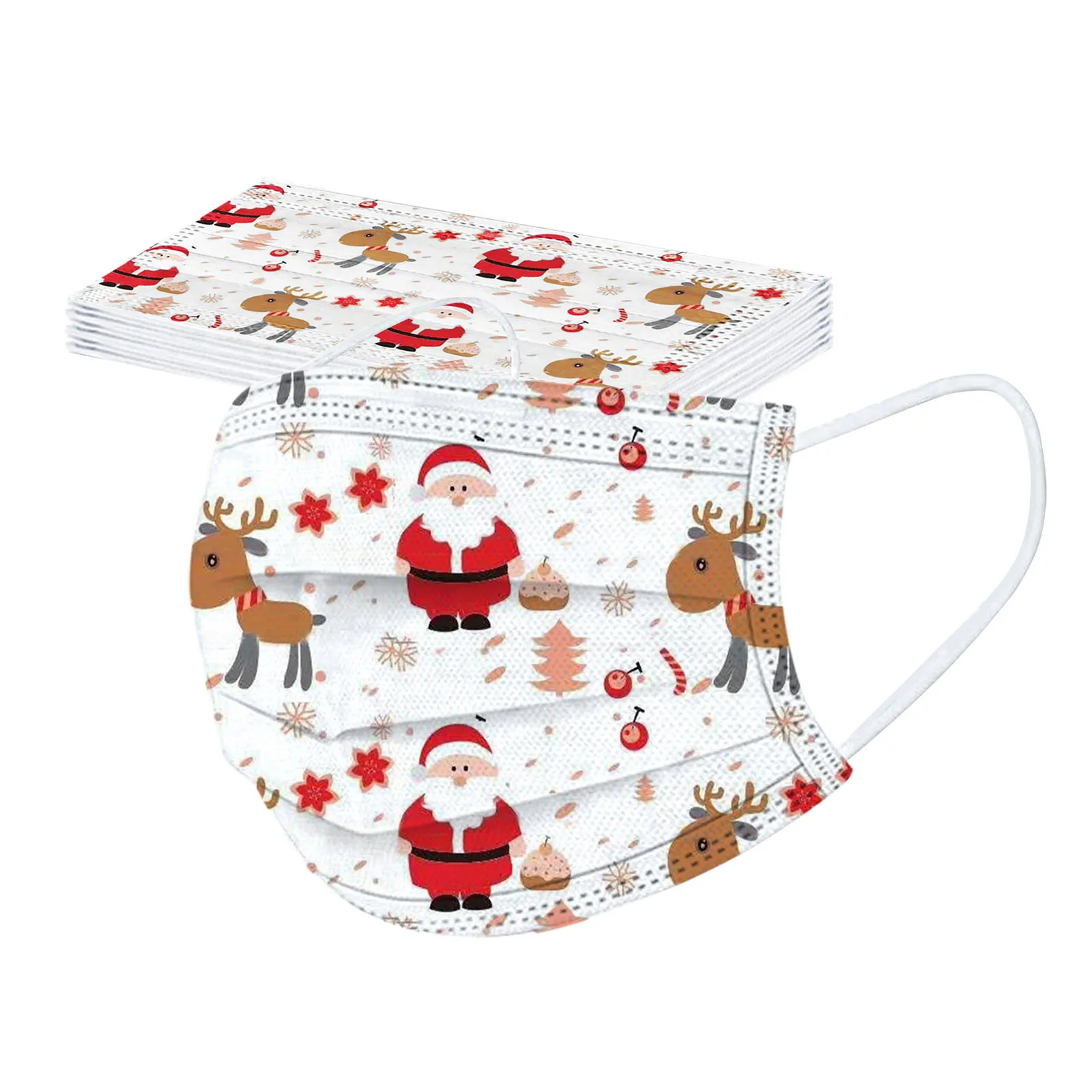 10 шт. одноразовые маски для лица с ушными петлями | Тематическая одежда и униформа