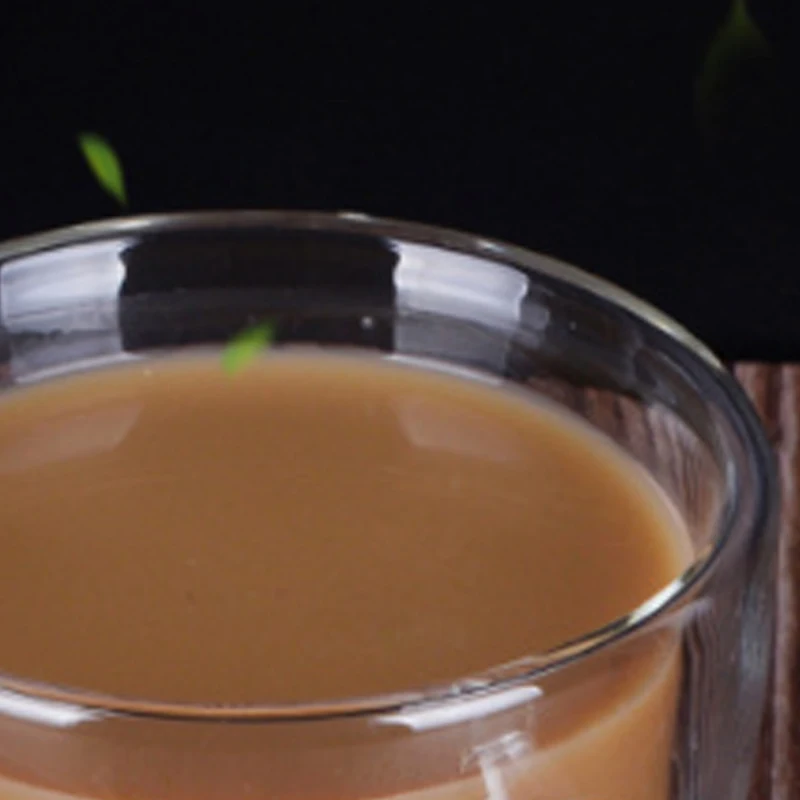 250 мл прозрачная стеклянная кофейная чашка термостойкий чайный набор двойной