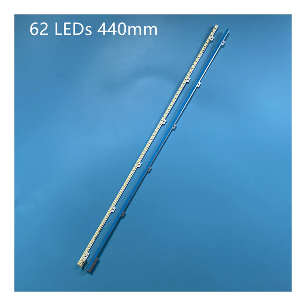 

2piece/lot UA40D5000PR LTJ400HM03-H LED strip BN64-01639A 2011SVS40-FHD-5K6K-Right LEFT 2011SVS40 56K H1 440mm 62LED 100%NEW