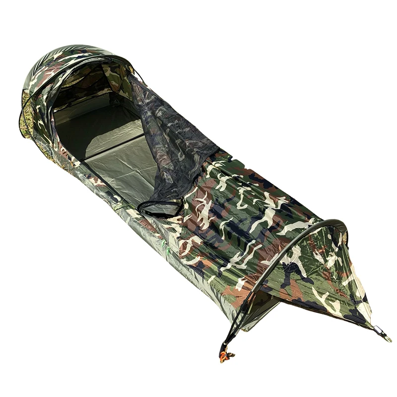 GeerTop BivyII Bivvy Палатка Сверхлегкий на одного человека 3 сезона палатки для кемпинга с москитной сеткой водонепроницаемый легко установить для похода туризма