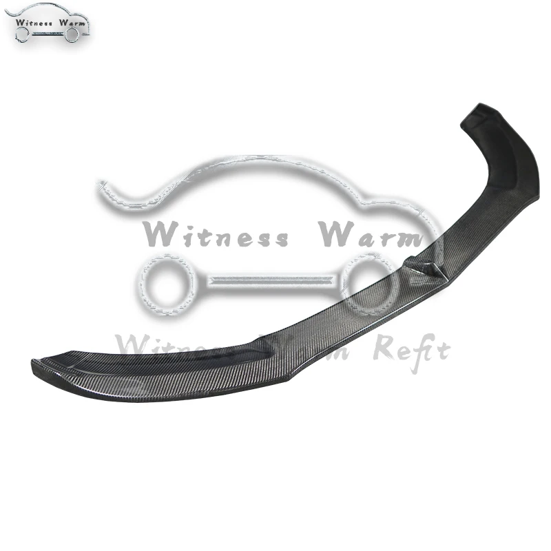 W205 диффузор из углеродного волокна передний бампер сплиттер для Mercedes Benz S205