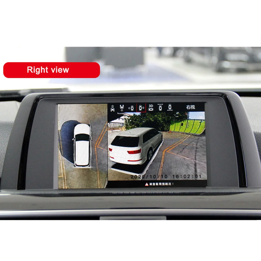 Smartour объектив рыбий глаз 360 камера парковочный объемный вид HD поддержка вождения