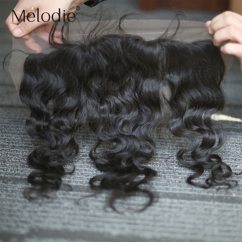 Волосы Melodie OneCut 13x4 дюймов волнистые волосы 20 натуральные Фронтальная застежка