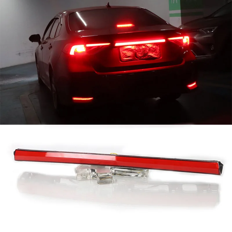 

Car Rear Bumper Trunk Spot LED Rear Fog Lamp Brake Light Dynamic Blinker Reflector for Toyota Corolla 2020