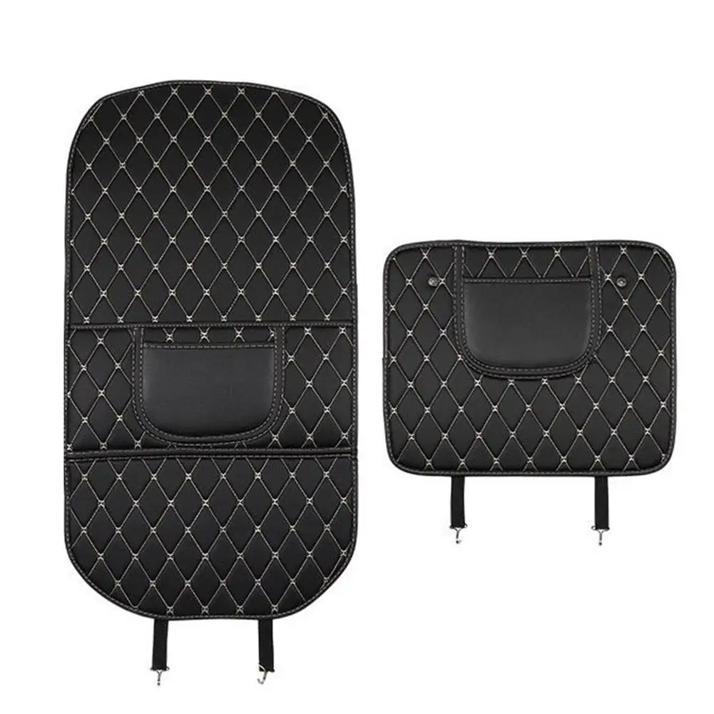 

Universal Car Kick Mat Anti-dirty Storage Seat Cover Child Protection Pads For Back Seats Protector Interiors Car Accessories Ne