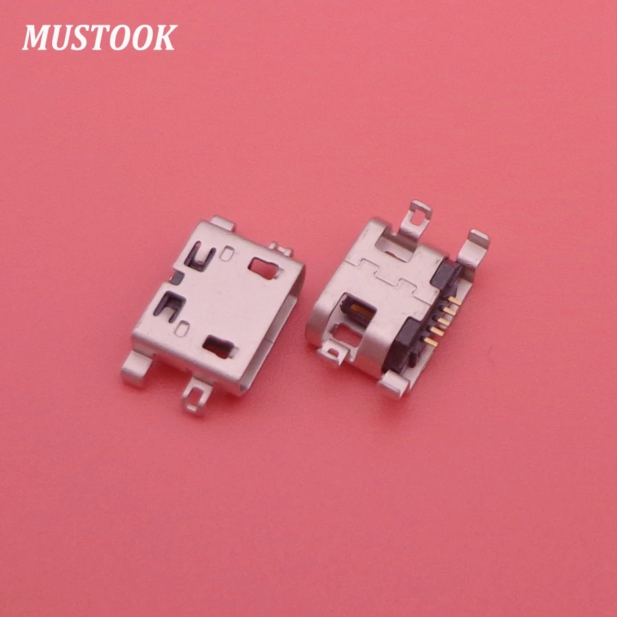 

100pcs/lot Micro usb connector jack socket micro 5P charging port for Lenovo IdeaTab S6000F S6000