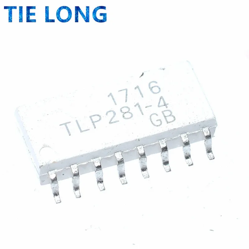 

10 шт TLP281-4GB SOP16 TLP281-4 SOP TLP281 SOP-16 SMD