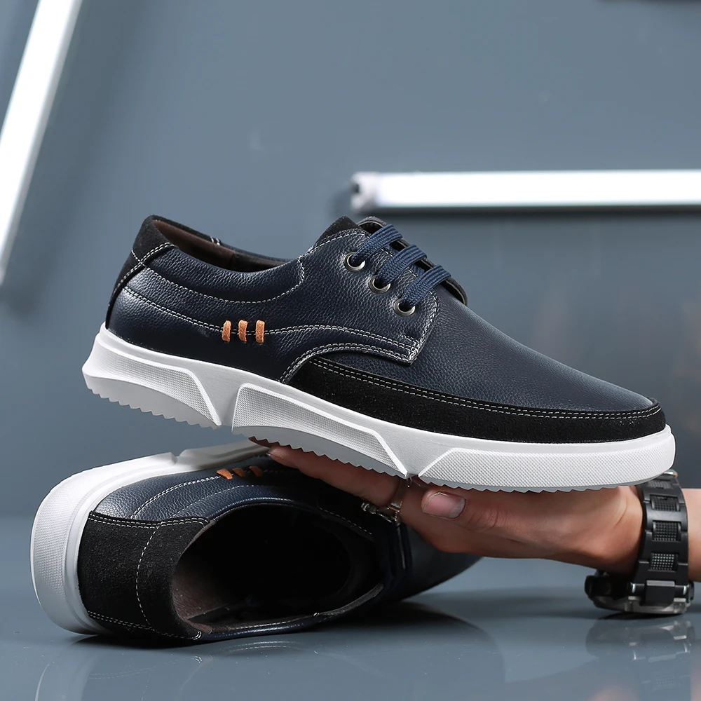 

Casual Shoes Casual Sneaker Mens Shoes Men Sneakers Moccasins For Formal Zapatos Cuero Leather Sapato Masculino Man 2020