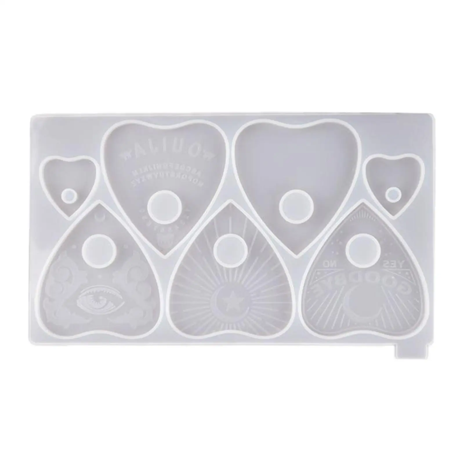 Силиконовая форма Ouija доска из смолы ювелирные изделия подвеска сделай сам