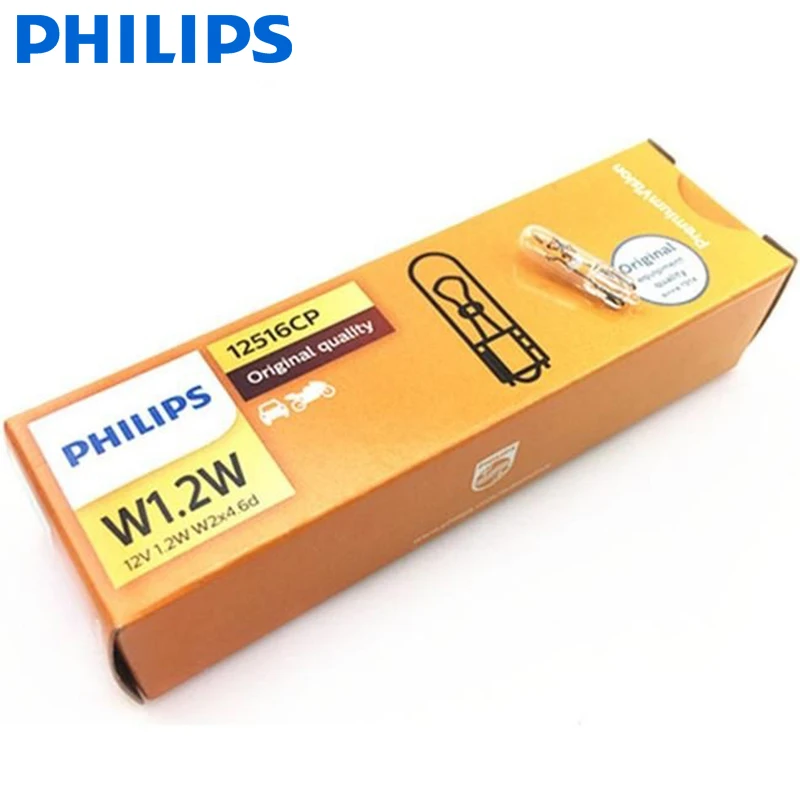 2 ampoules PHILIPS T5 W1.2W 1.2W 12V