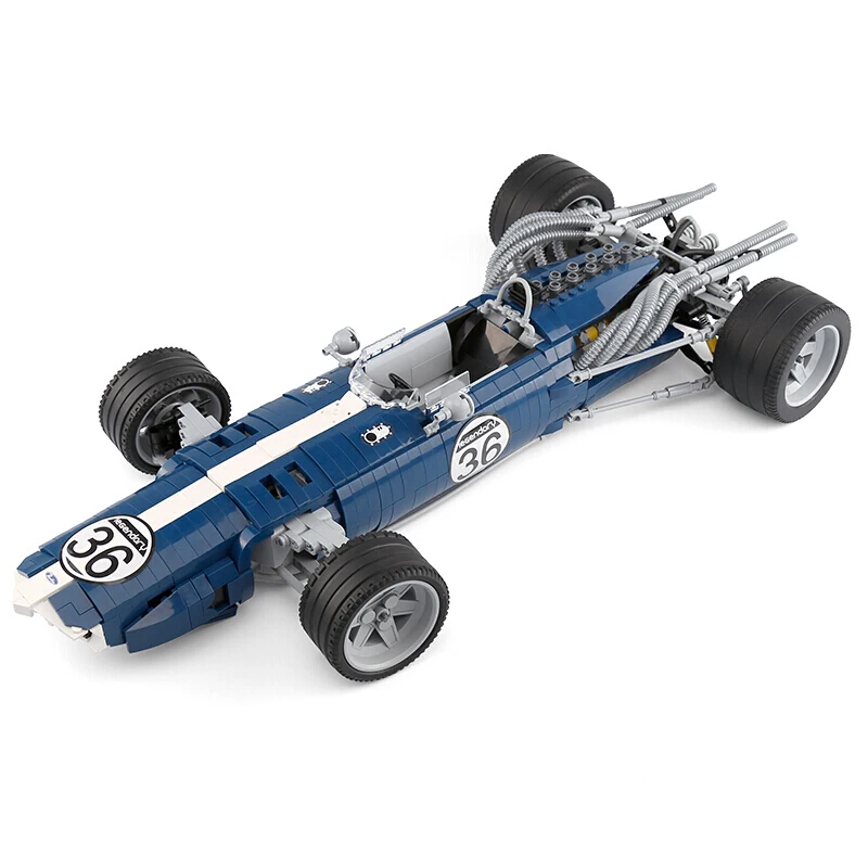 Эксклюзивный конструктор MOC Grand Prix Racer F1 гоночный автомобиль 2021 года наборы блоков