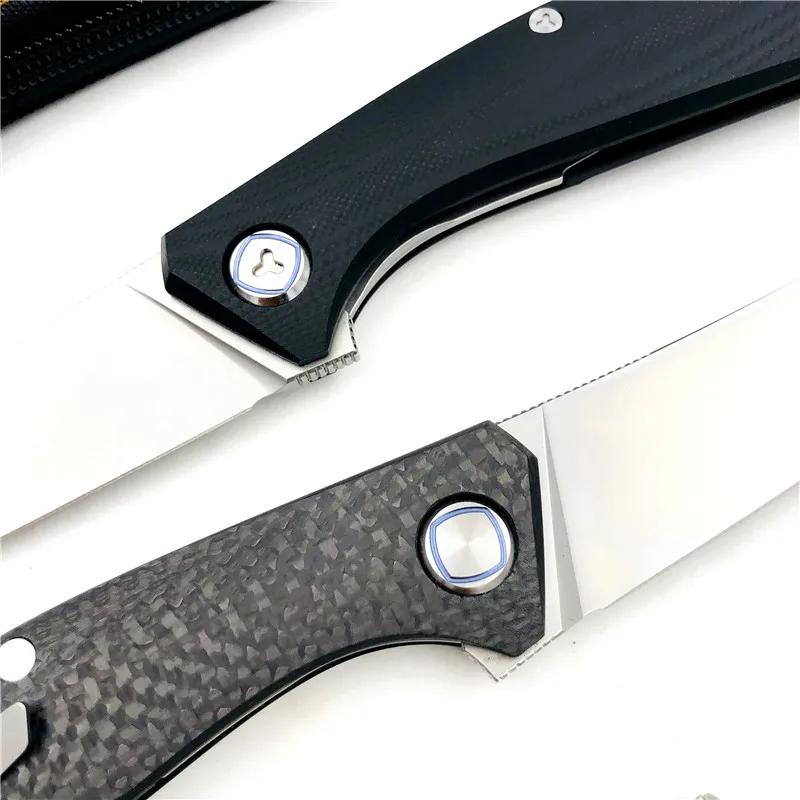 Складной нож Green thorn SIGMA Flipper M390 лезвие с шарикоподшипником из углеродного волокна