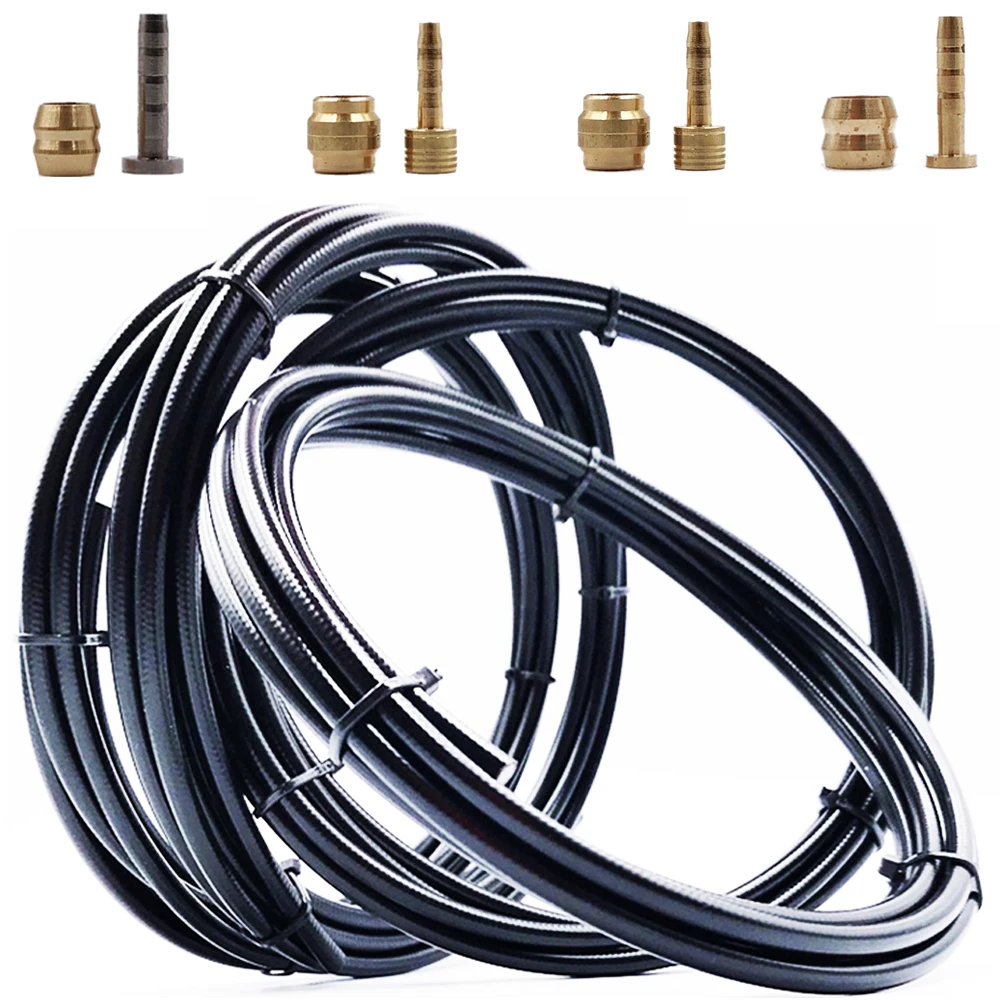 

Bicycle BH90 BH59 SARM 2.5M Hydraulic Disc Brake Hose Connector Insert and Olive Set for SHIMANO 610 315 SLX XT MTB Bicycle Part