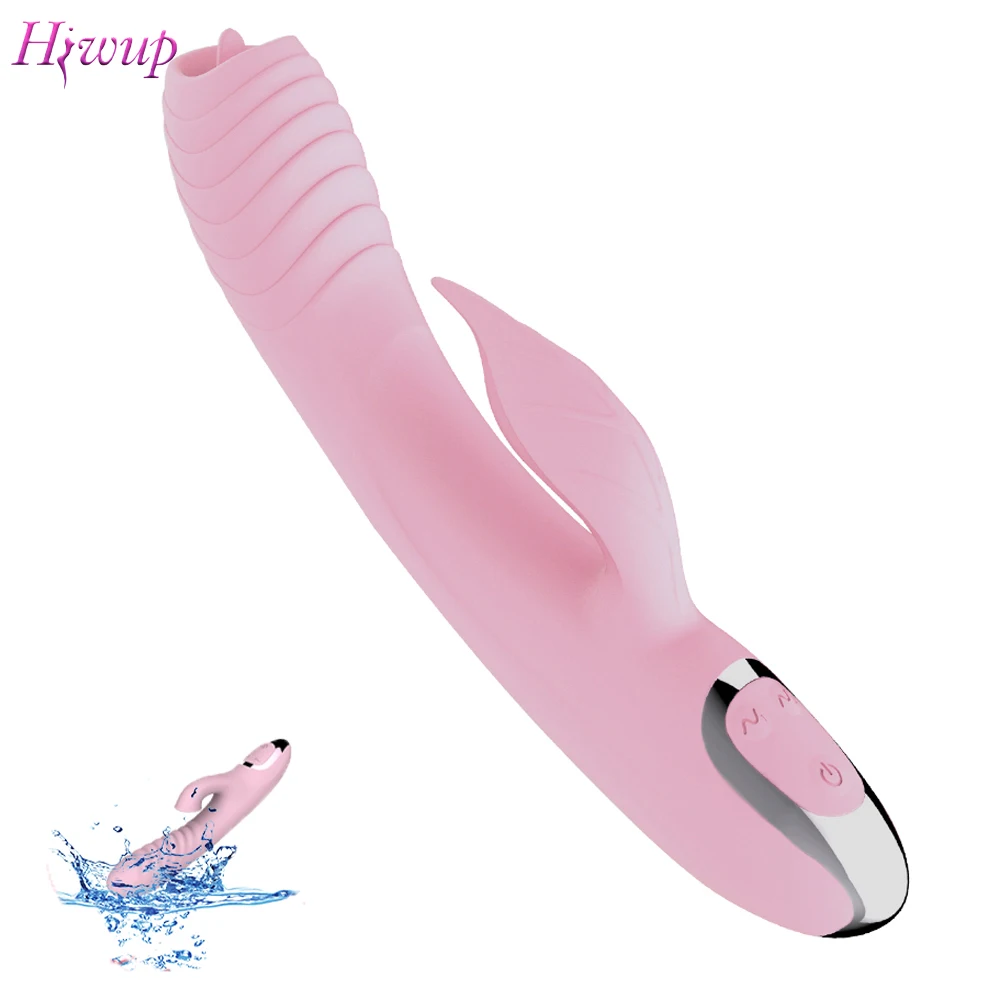 Массажер для точки G двойной Мощный вибрационный фаллоимитатор вибратор