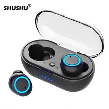 Y50 TWS Blutooth Wireless 5.0 Earphone Noise Cancelling Headset HiFi 3D Stereo For Huawei Iphone OPPO Xiaomi TWS Music Headset
