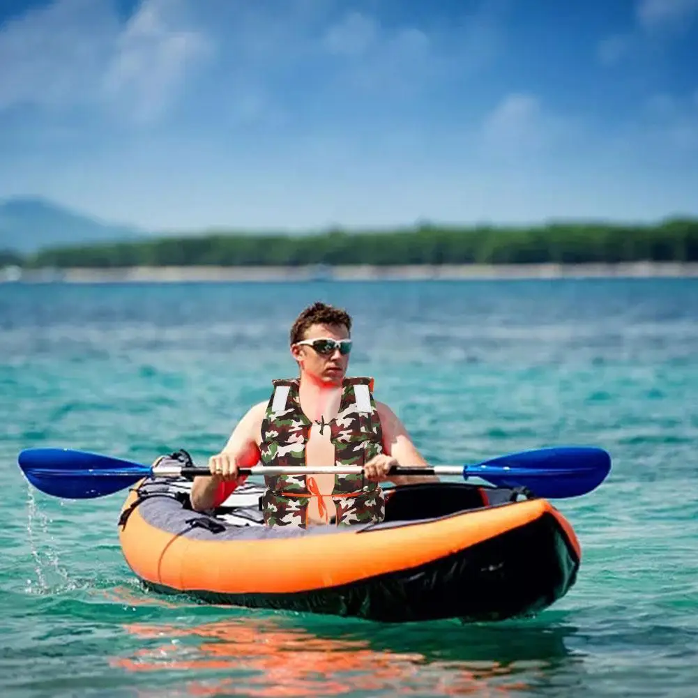 Drifting Water Sports Adult's Life Jacket Breathable Durable Survival Diving Vest with Whistle Safety Aid | Спорт и развлечения