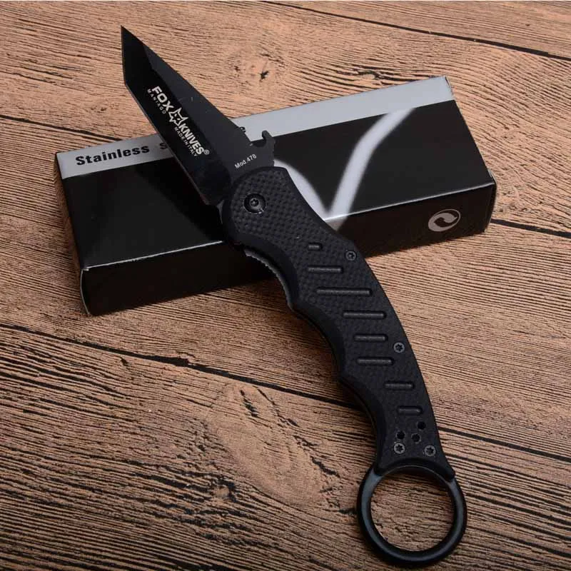 Складной нож 440Cblade G10 ручка для тренировок на открытом воздухе походные