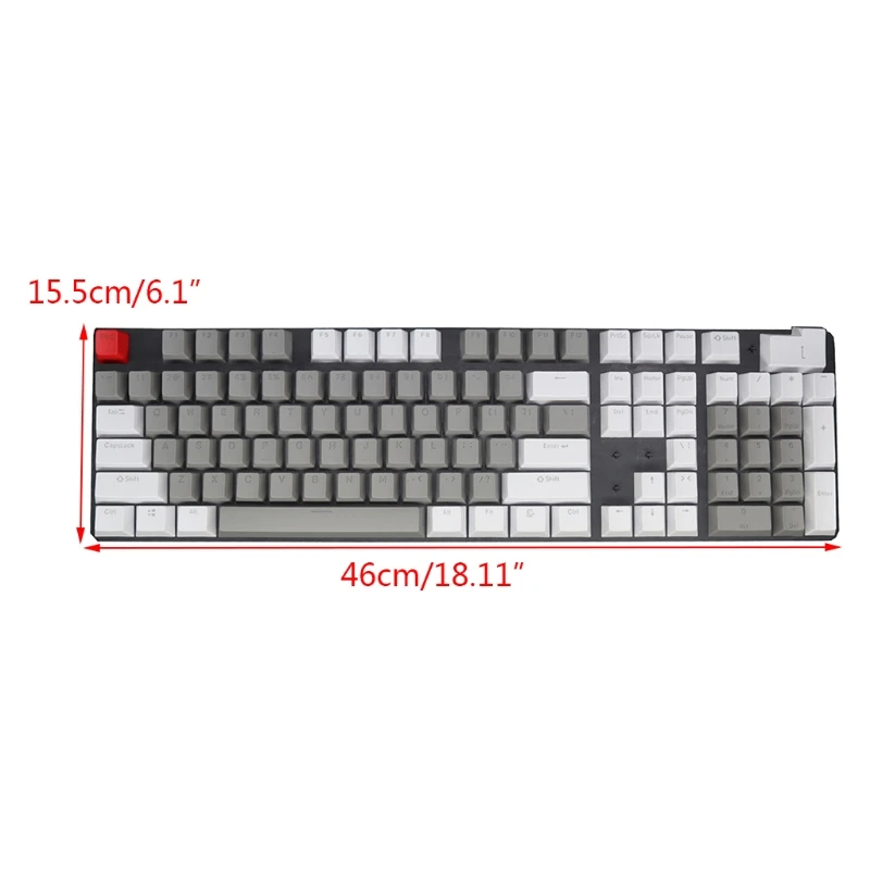 104 клавиш под заказ клавиша с подсветкой для механической клавиатуры | Компьютеры