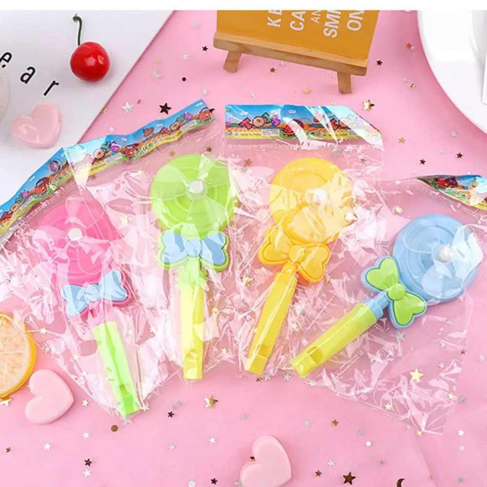 

Lollipop Windmill Whistle Windmill Blowing Toy Children's Outdoor Handle Toys Kindergarten Gifts Children's Day Gifts