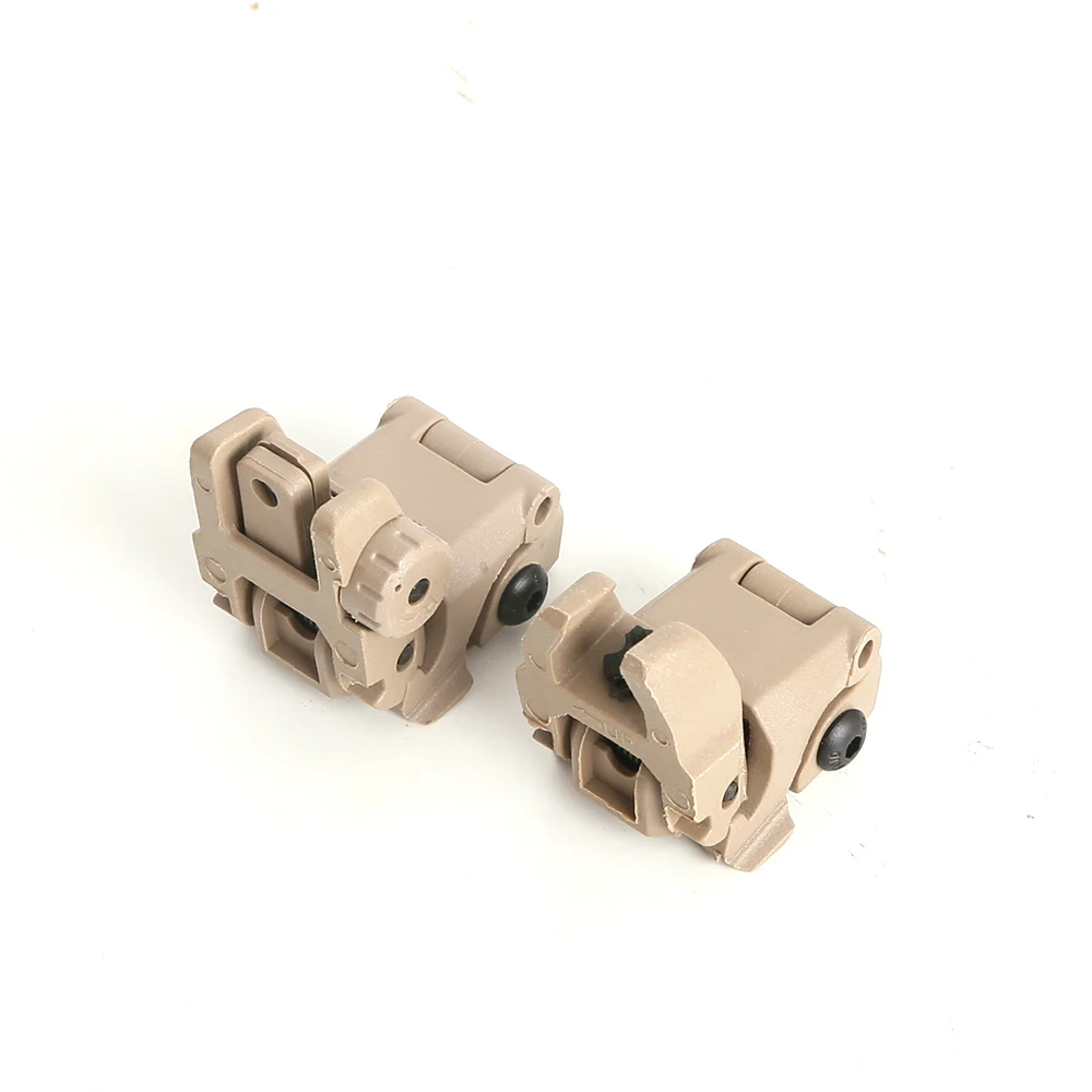 Тактический передний и задний вид спортивный полимерный складной комплект Флип