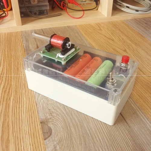Модель электромагнитного пистолета DIY Kit IB1 Высокое напряжение длинные снимки стебель научная игрушка электронный эксперимент(батарея в комплект не входит