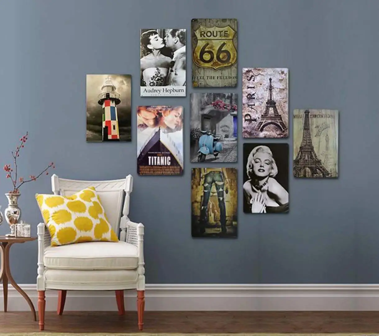 Новый металлический знак для вождения (правая стрела) декор стен 12x8 дюймов