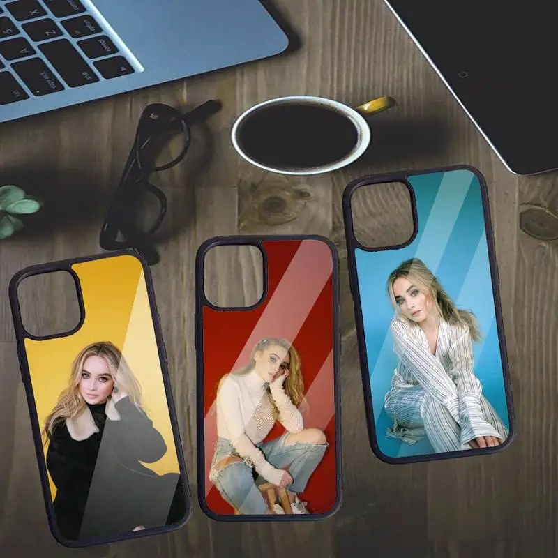 

Sabrina carpenter actor singer Phone Case PC for iPhone 11 12 pro XS MAX 8 7 6 6S Plus X 5S SE 2020 XR
