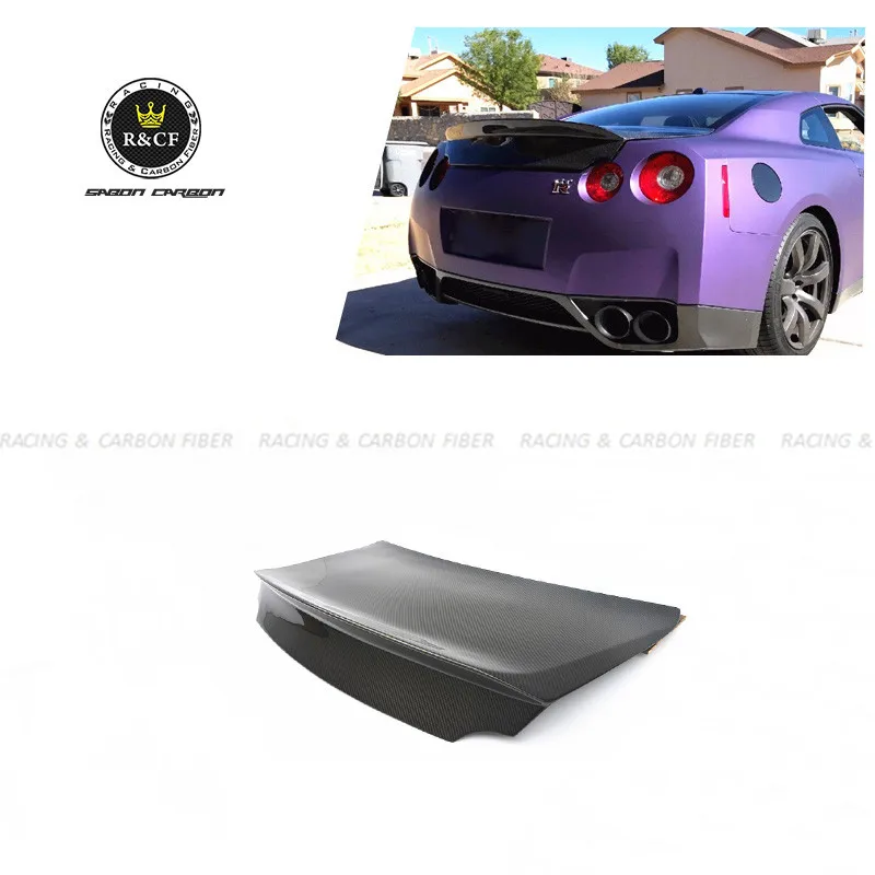 08-15 автомобильный Стайлинг гоночный GTR R35 GT-R CBA DBA багажник // углеродное волокно