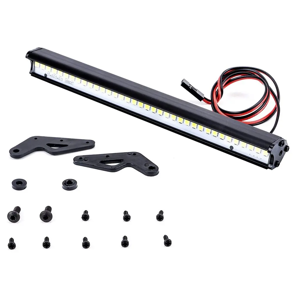 

LED Spotlight Roof Light For 1/10 RC Crawler Car Traxxas TRX4 RC4WD D90 D110 Axial Scx10 90046 36 LED/12LED/6LED Bumper Light