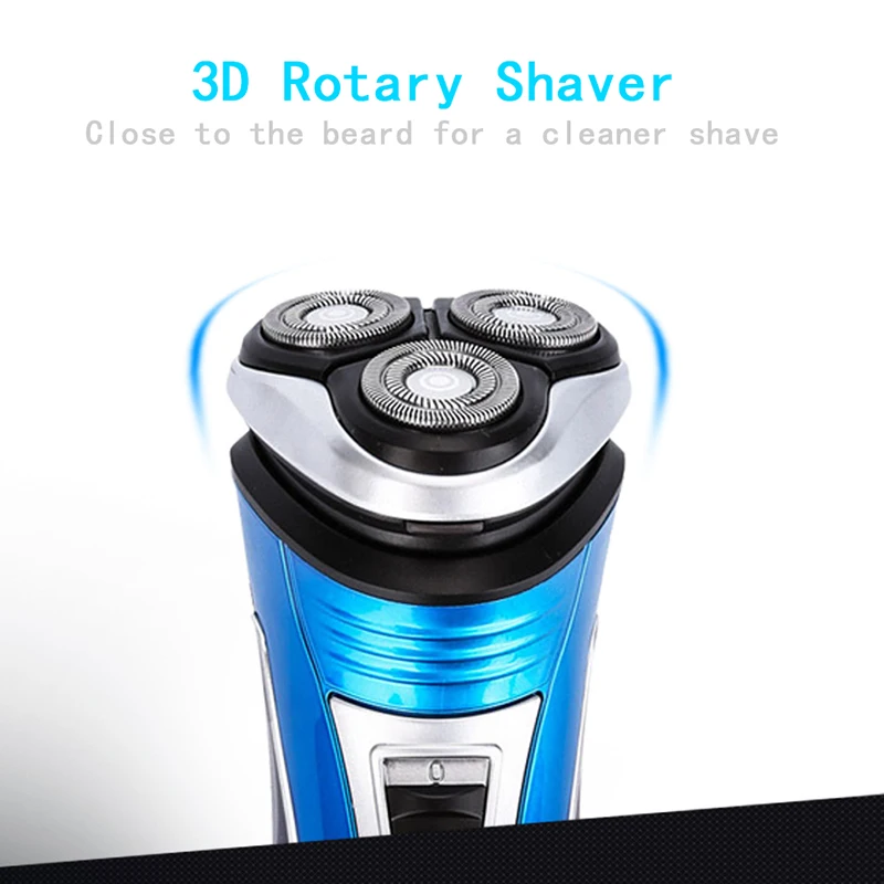 Kemei электробритва Для Мужчин's электрическая бритва машинка для стрижки бороды