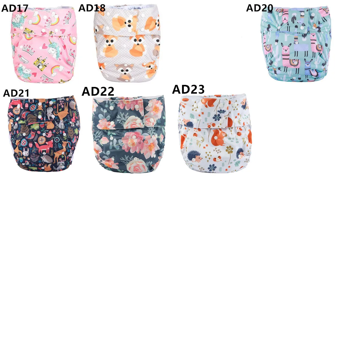 Подгузники [sigзагор] 10 подростков для взрослых тканевые подгузники с карманом